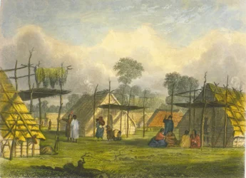 Villaggio Dakotah, 1853